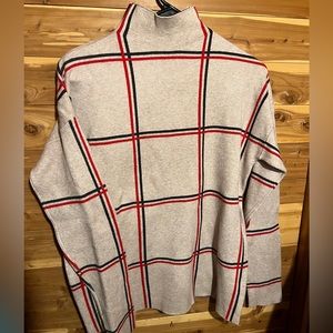 Tahari Checkered Sweater